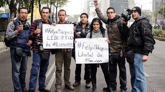 Fotoperiodistas en apoyo a Félix Márquez