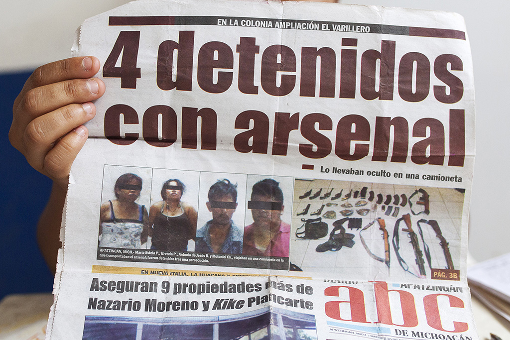 Masacre de Apatzingán: Los desplazados de Castillo