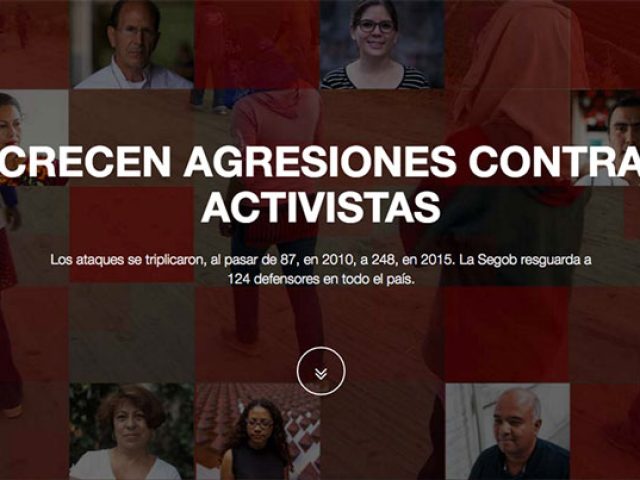 Crecen agresiones contra activistas